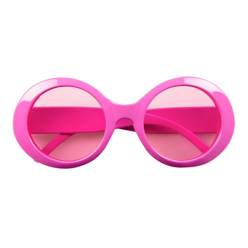 Párty brýle retro neonově růžová Párty brýle retro neonově růžová